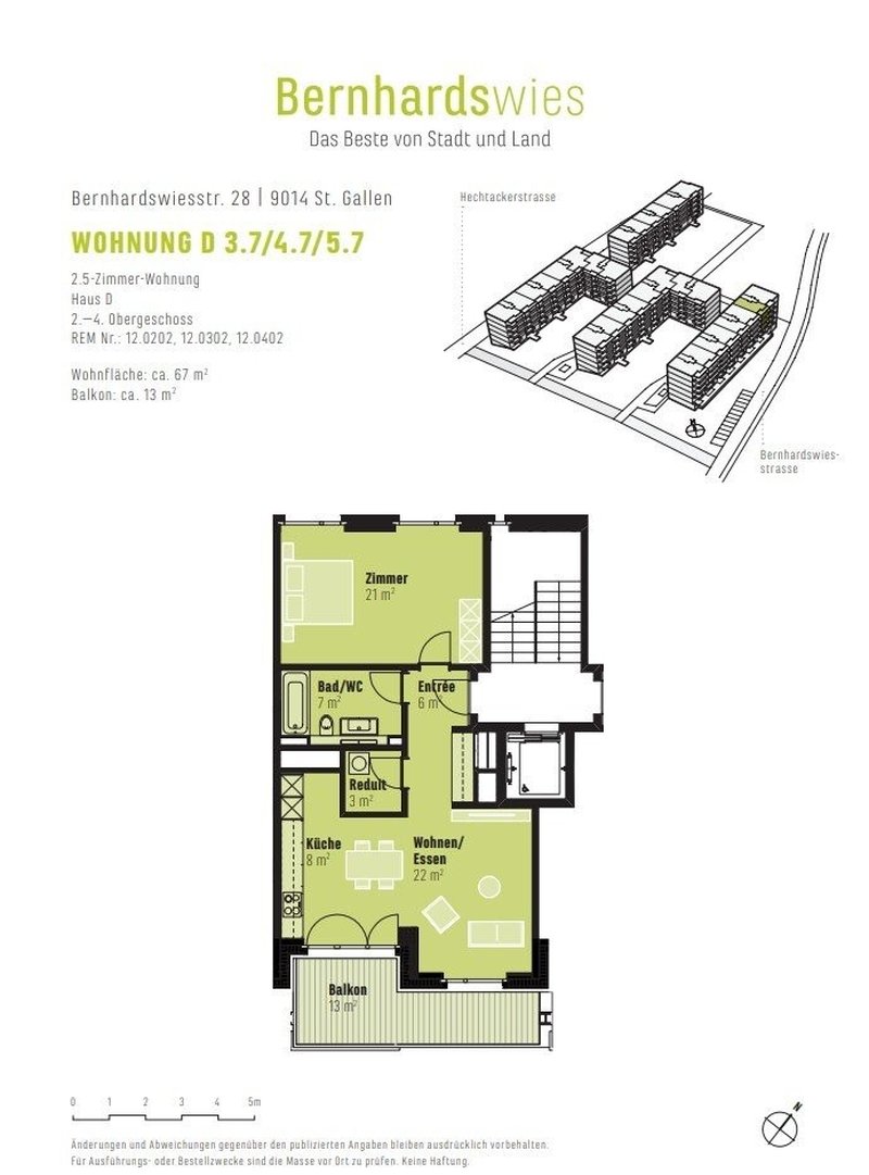 Foto 7 von Bernhardswiesstrasse 28, St. Gallen