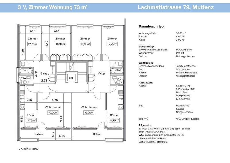Photo 5 de Lachmattstrasse 79, Muttenz