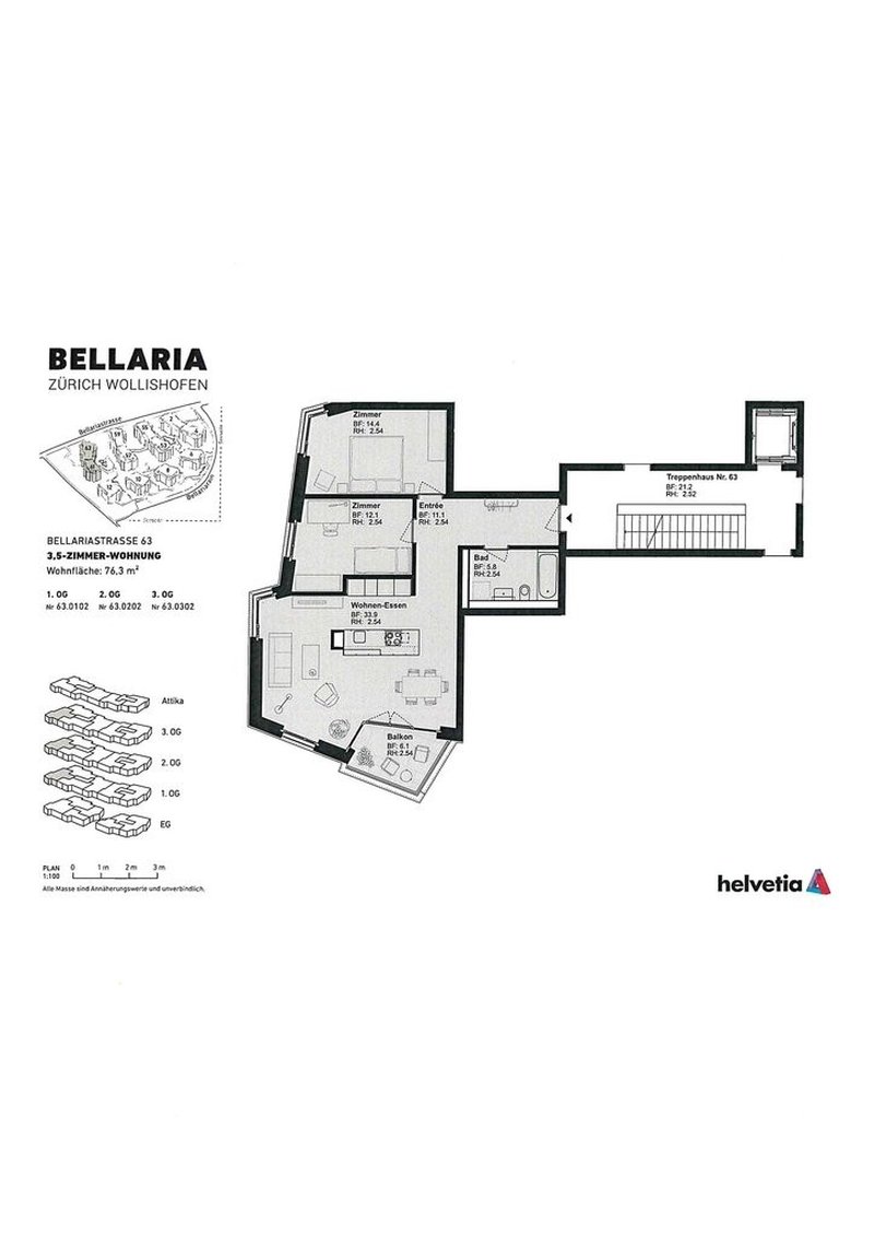 Photo 7 of Bellariastrasse 63, Zürich